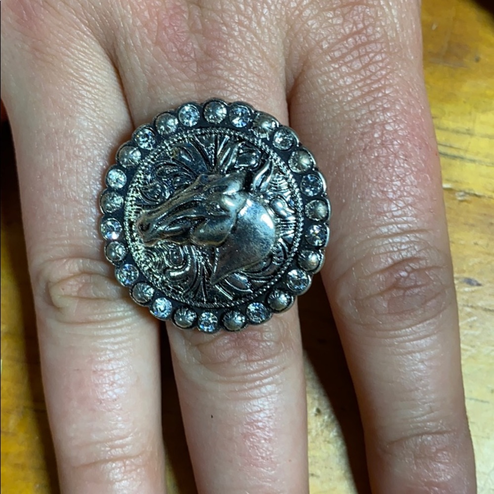 Western charm horse ring